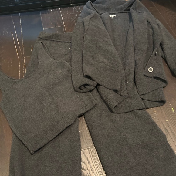 Aerie Charcoal Pajama Set - Picture 2 of 2